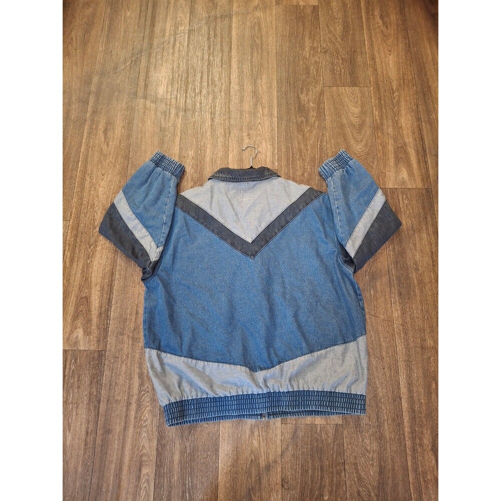 Multicolored denim jacket - Picture 2 of 8